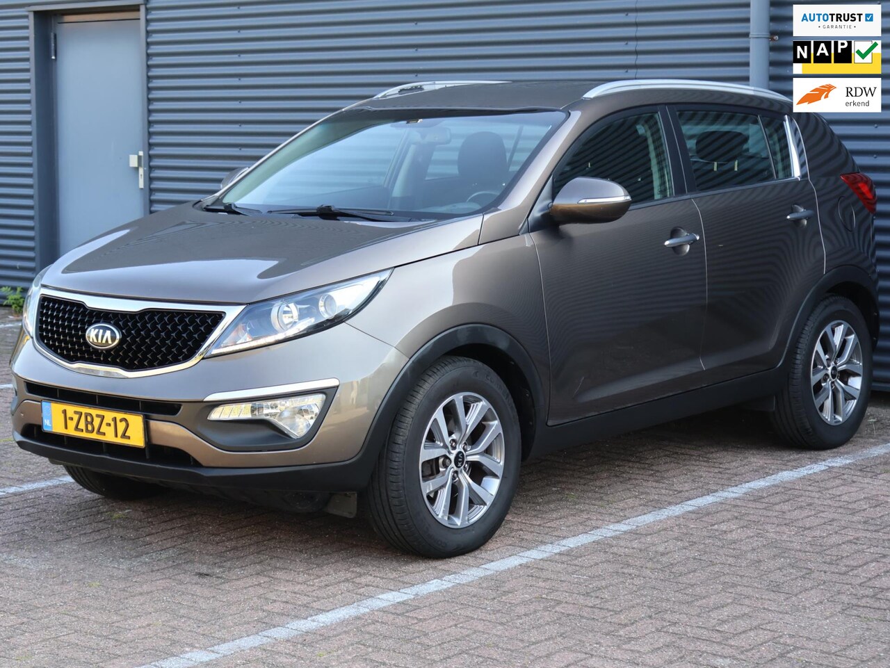 Kia Sportage - 1.6 GDI BusinessLine |Cam|Nav|Cruise|Airco|PDC|Dealer onderhouden - AutoWereld.nl