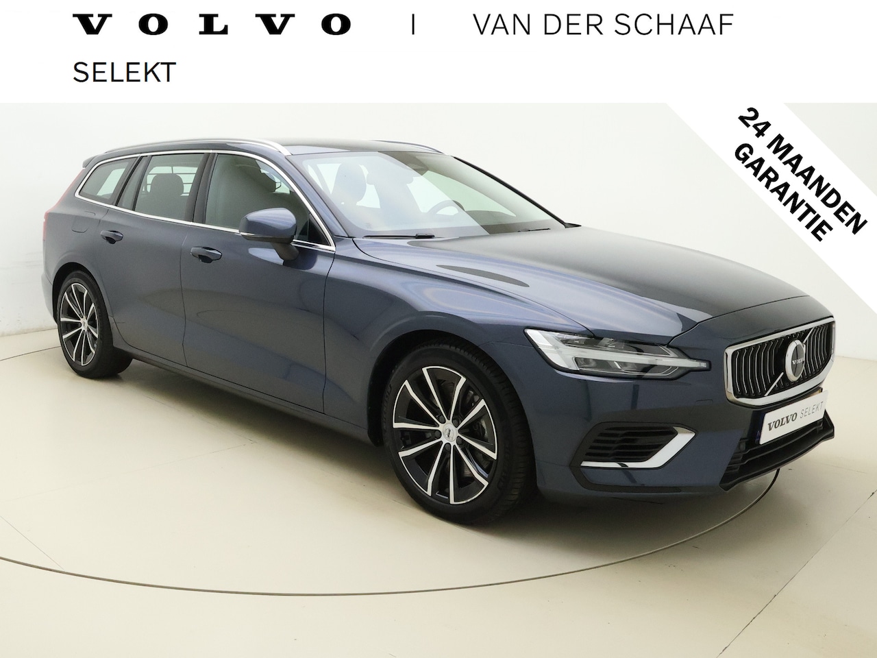Volvo V60 - T6 350pk AWD Essential Bright / Stoel + Stuurw. Verwarming / PDC + Camera / El. Trekhaak / - AutoWereld.nl