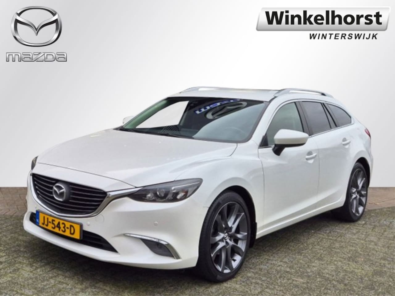 Mazda 6 Sportbreak - 6 SPORTBREAK SKYACTIV-G 2.0 165 6MT Skylease GT / Trekhaak - AutoWereld.nl