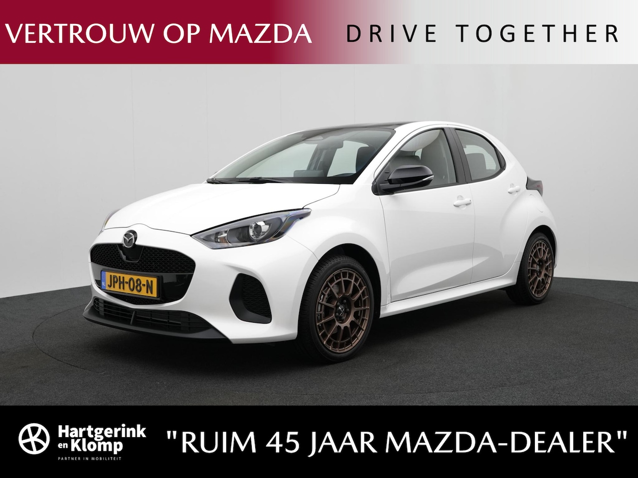 Mazda 2 Hybrid - 1.5 Prime-Line automaat met 17 inch lichtmetalen velgen | demo voordeel - AutoWereld.nl