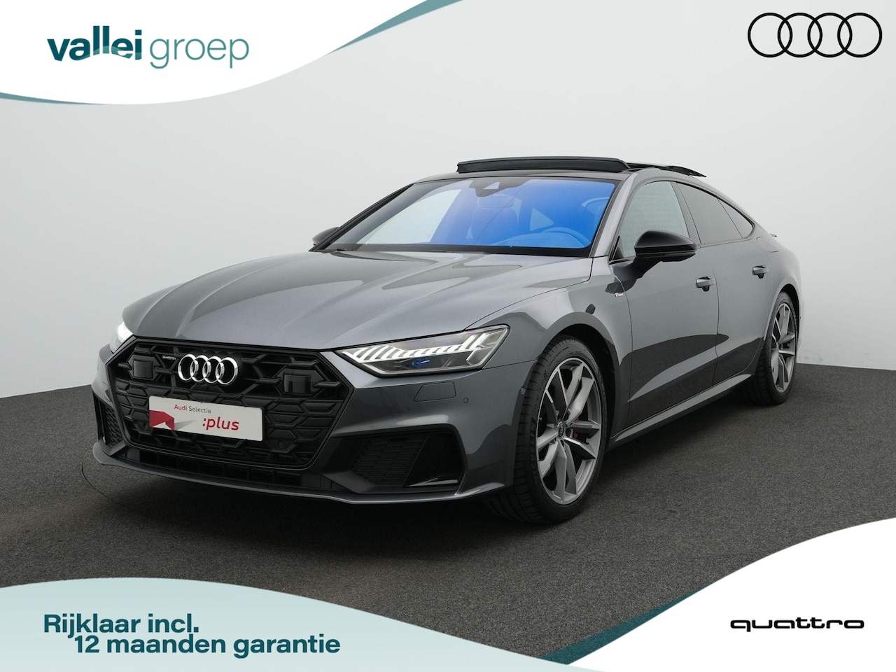 Audi A7 Sportback - 55 TFSI e 367 pk S-tronic quattro Pro Line S Competition / S-Line | Panoramadak | Nachtzic - AutoWereld.nl