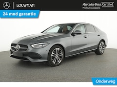 Mercedes-Benz C-klasse - 300 e Luxury Line Plug-In Hybride | Trekhaak | Siennabruin- zwart interieur | Memory | Sfe