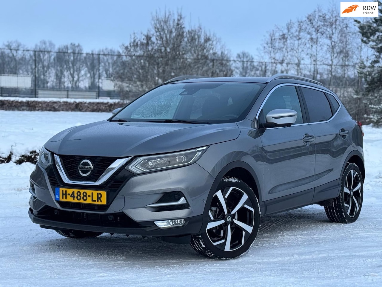 Nissan Qashqai - 1.2 AUTOMAAT Tekna +, panoramadak, trekhaak, 360 graden camera,luxe lederen interieur, 19 - AutoWereld.nl