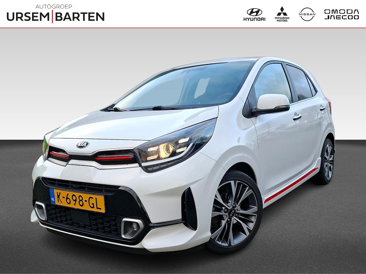Kia Picanto - 1.0 T-GDi GT-Line 5p Deze auto is reeds binnen en kunt U ALS EERSTE bezichtigen! - AutoWereld.nl