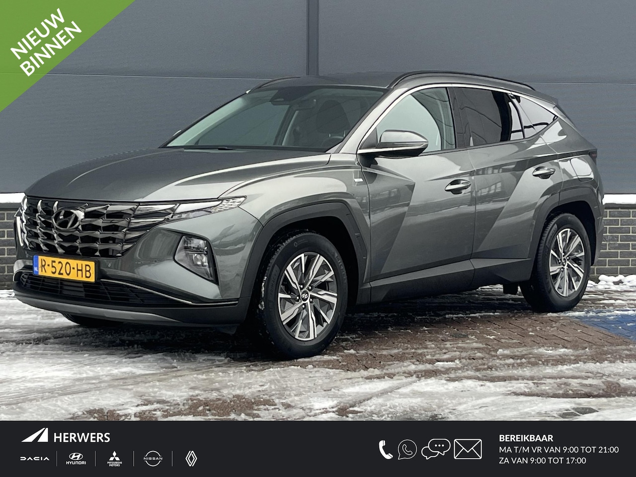Hyundai Tucson - 1.6 T-GDI MHEV Comfort Smart / Trekhaak (1650kg trekgewicht) / Dealer onderhouden / Navi / - AutoWereld.nl