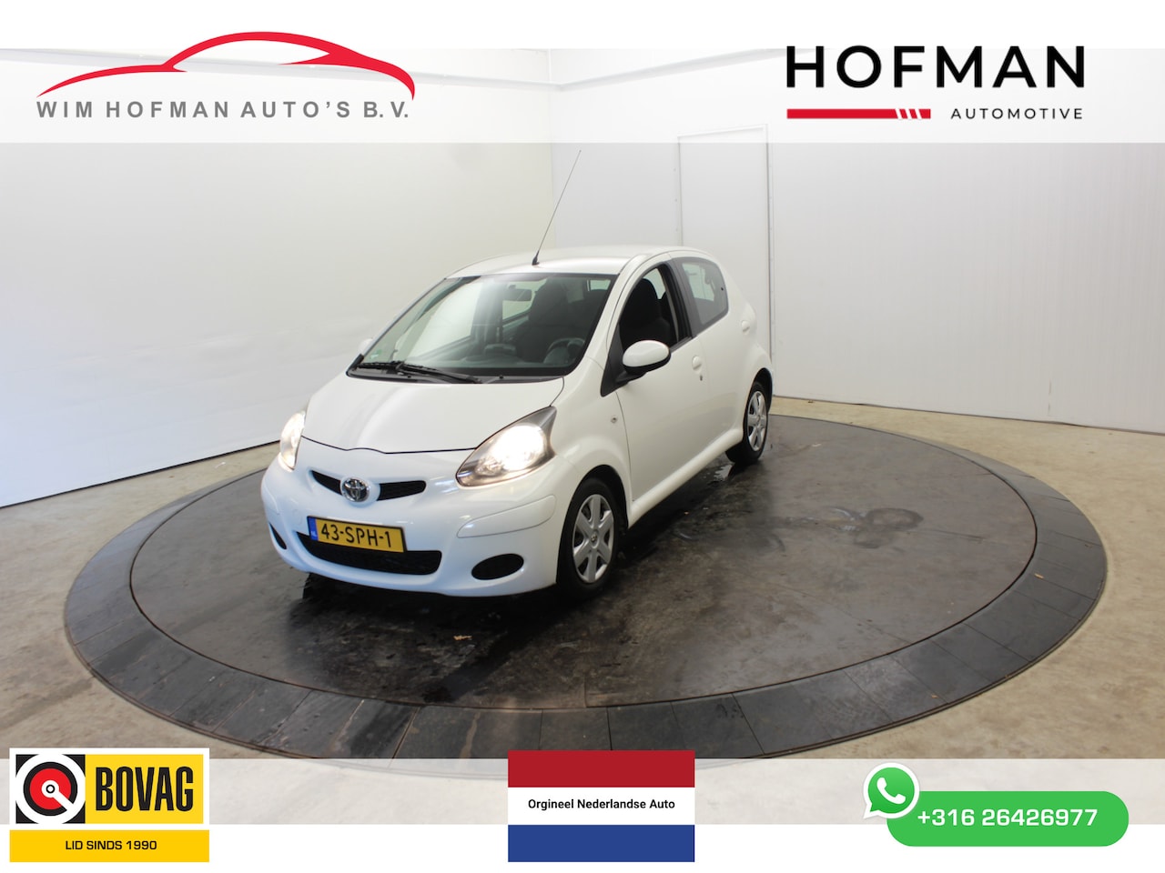 Toyota Aygo - 1.0-12V Comfort Navigator 5drs. Airco NAP - AutoWereld.nl