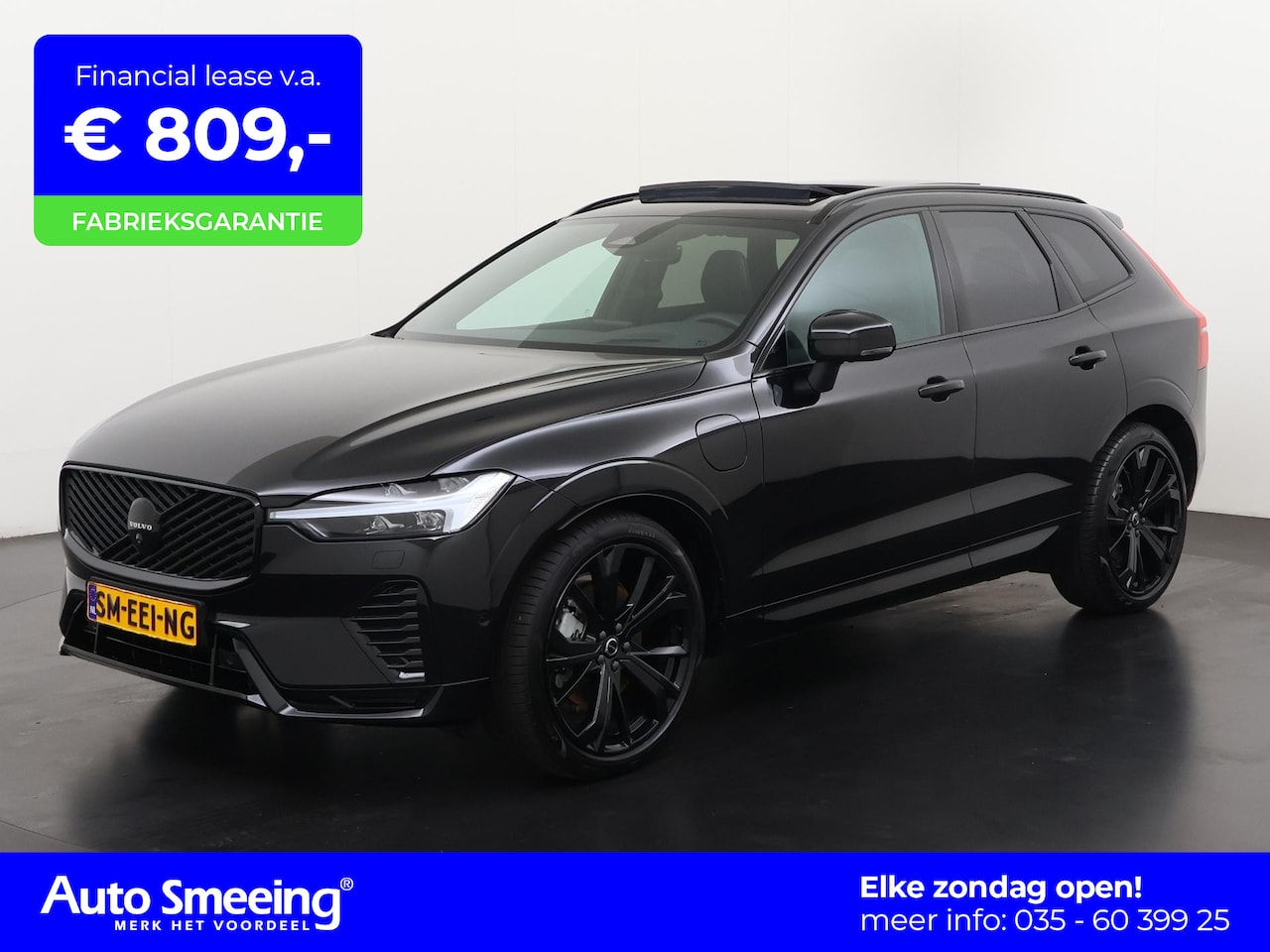 Volvo XC60 - T6 Recharge AWD Plus Black Edition Luchtvering | Facelift "26 | Trekhaak | Harman/Kardon | - AutoWereld.nl