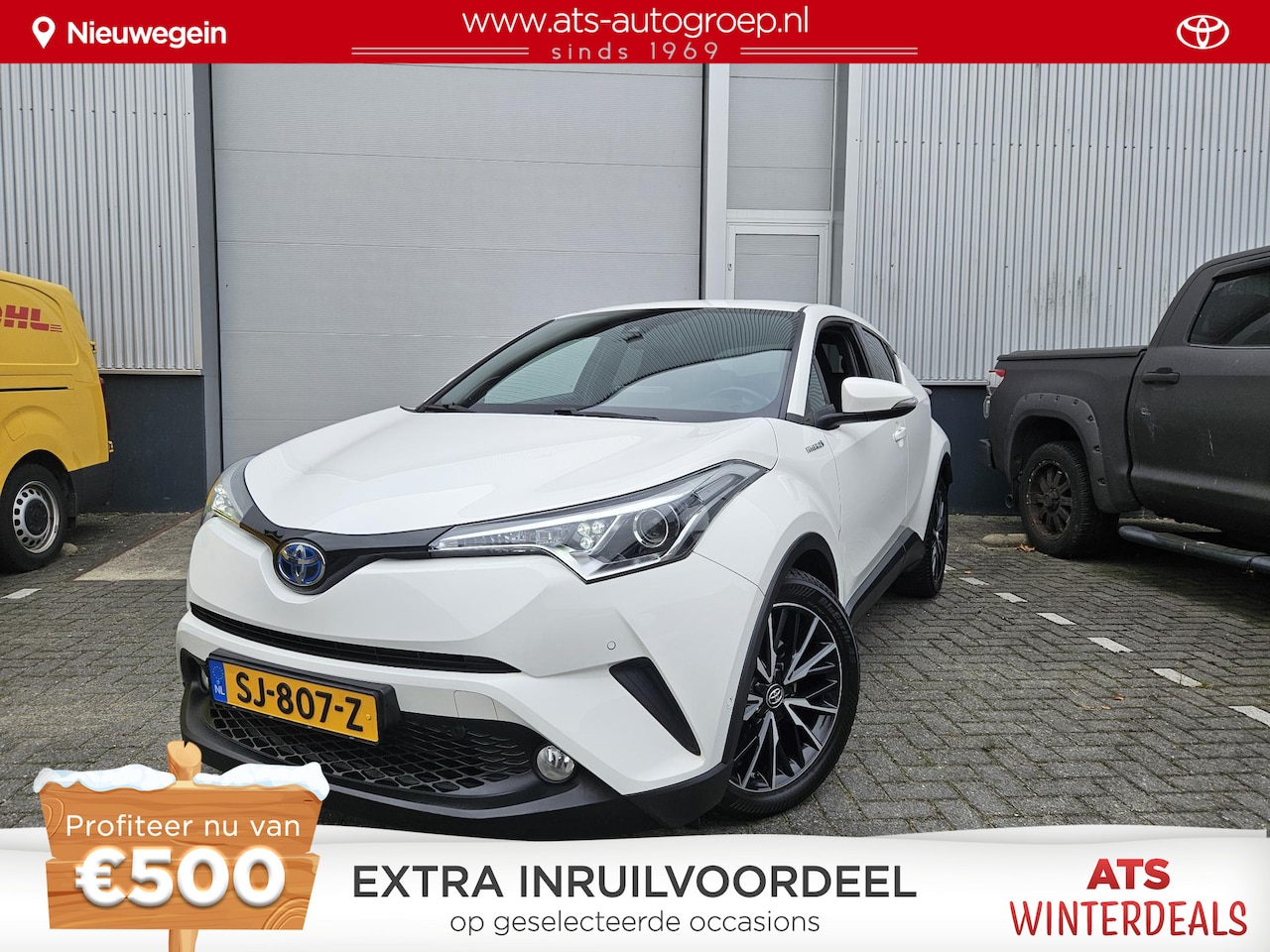 Toyota C-HR - 1.8 Hybrid Style Premium pack | All Season Banden | 1e Eigenaar en volledig dealeronderhou - AutoWereld.nl