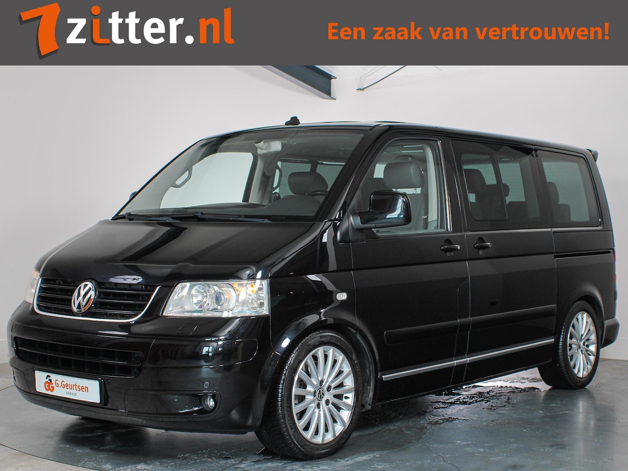 Volkswagen T5 - Multivan 3.2 V6, 235PK, Highline, 7-Persoons, Trekhaak, Xenon, Leder, Schuifdak, Navigatie - AutoWereld.nl