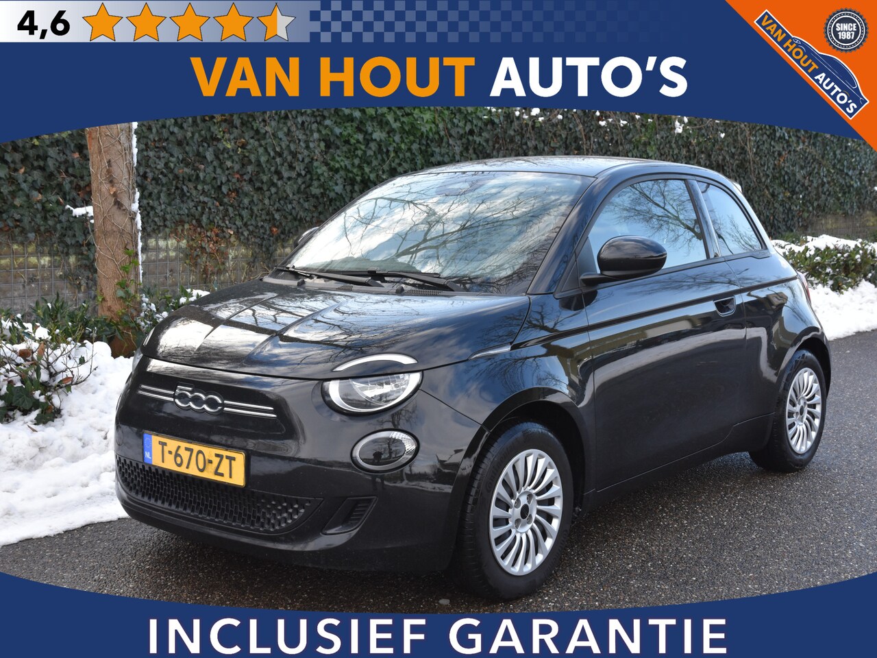 Fiat 500 - Urban 42 kWh | 3FASE | CARPLAY - AutoWereld.nl