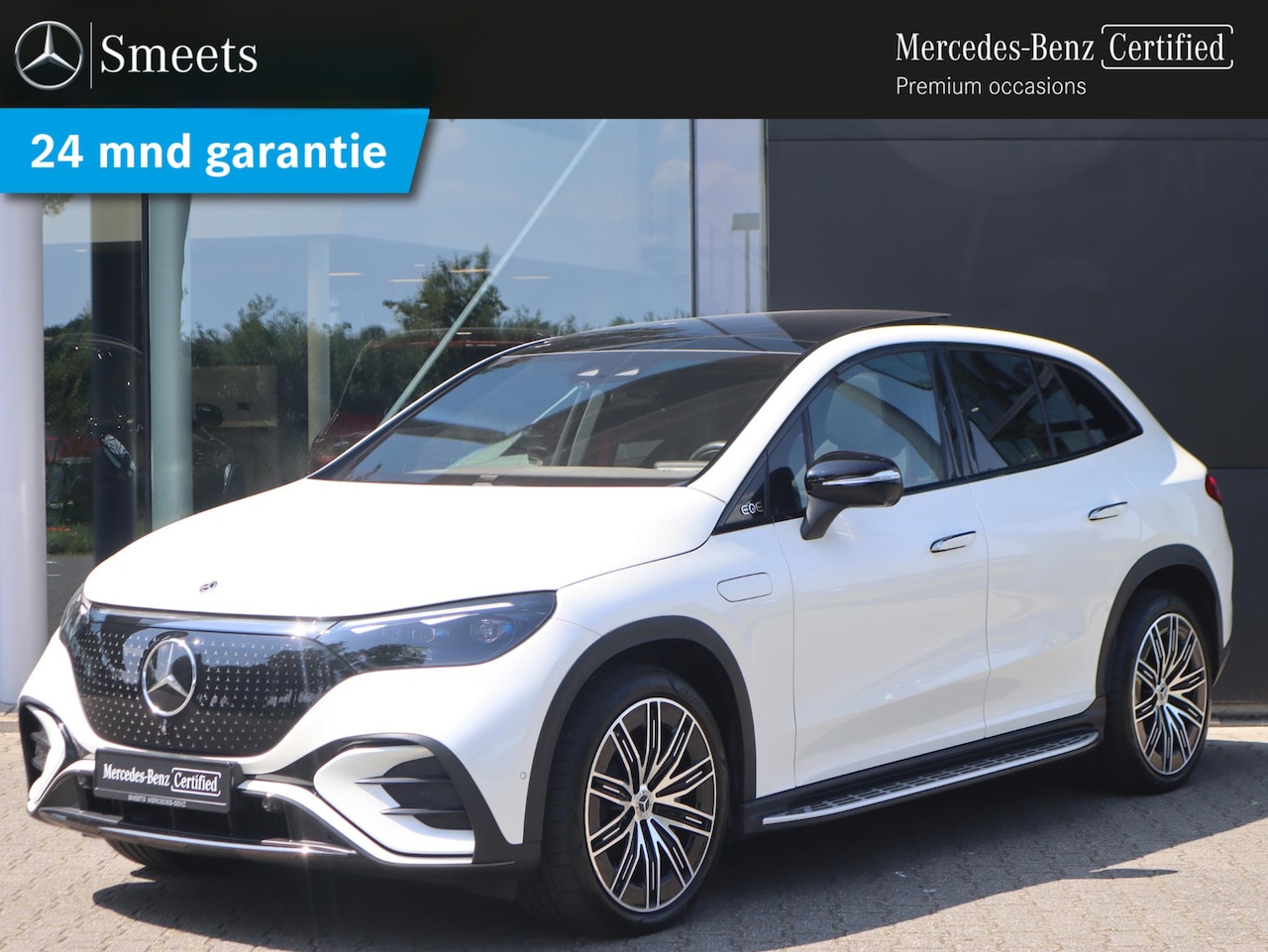 Mercedes-Benz EQE SUV - 350 4Matic AMG Line 91 kWh Panoramadak | Navigatie | Trekhaak | 360 camera | Distronic | M - AutoWereld.nl