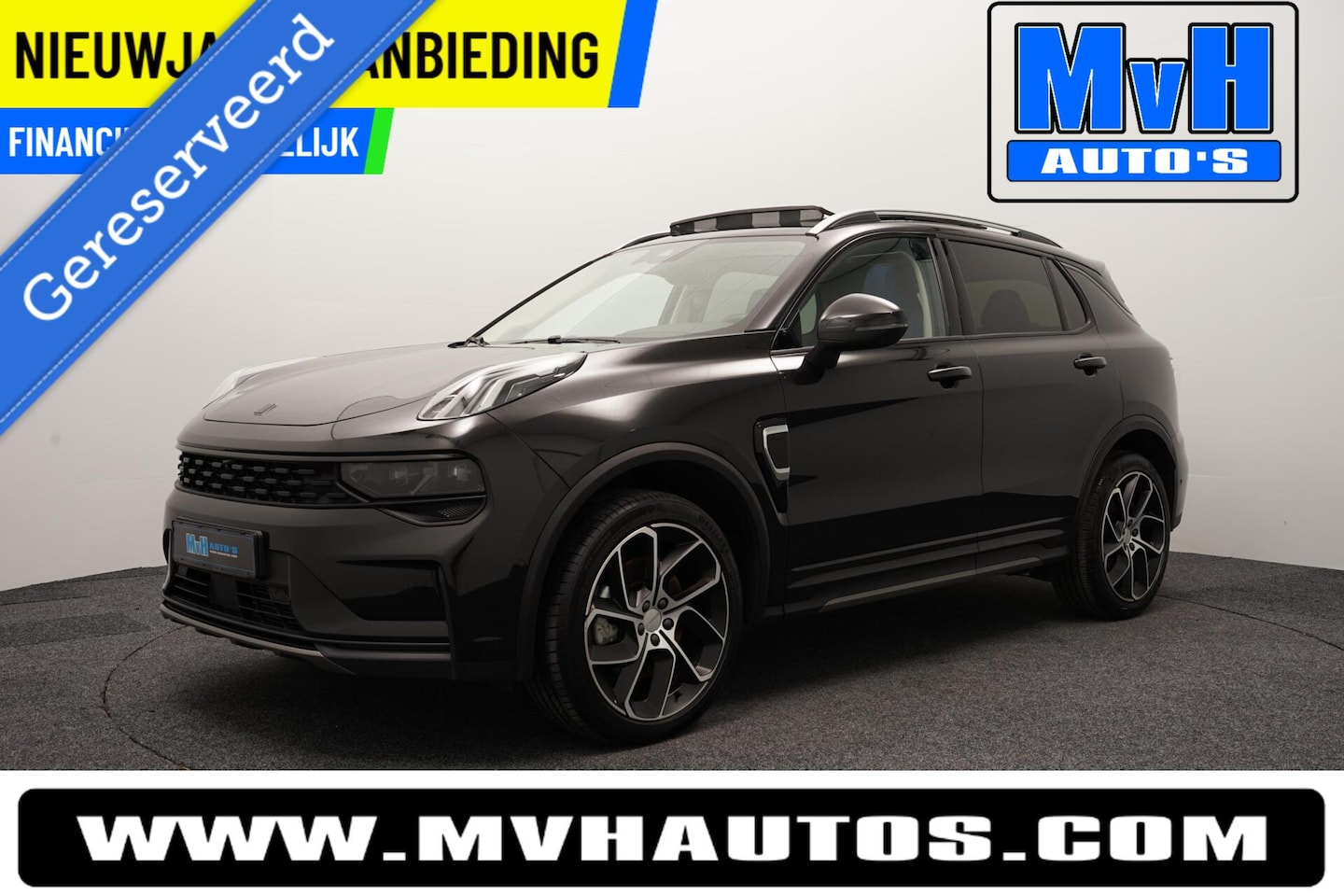 Lynk & Co 01 - 1.5 Hybride|LEER|FULL BLACK|360°CAM|NAP - AutoWereld.nl