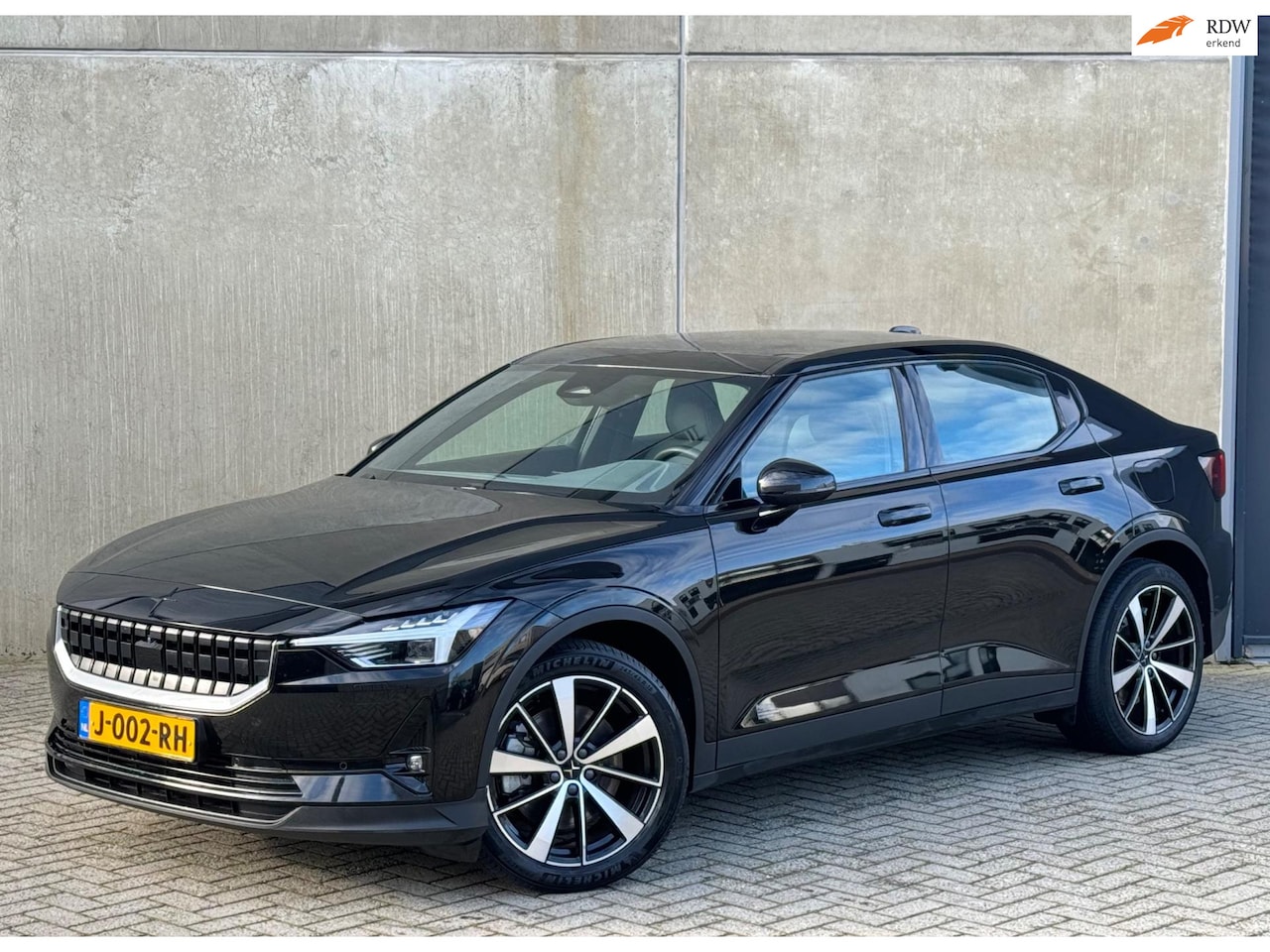 Polestar 2 - Long Range Dual Motor AWD 78kWh 2020 Zwart 1E EIGENAAR - AutoWereld.nl
