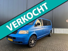 Volkswagen Transporter - 2.5 TDI 170PK / airco / 18"l.m. velgen / dubbele schuifdeur / trekhaak