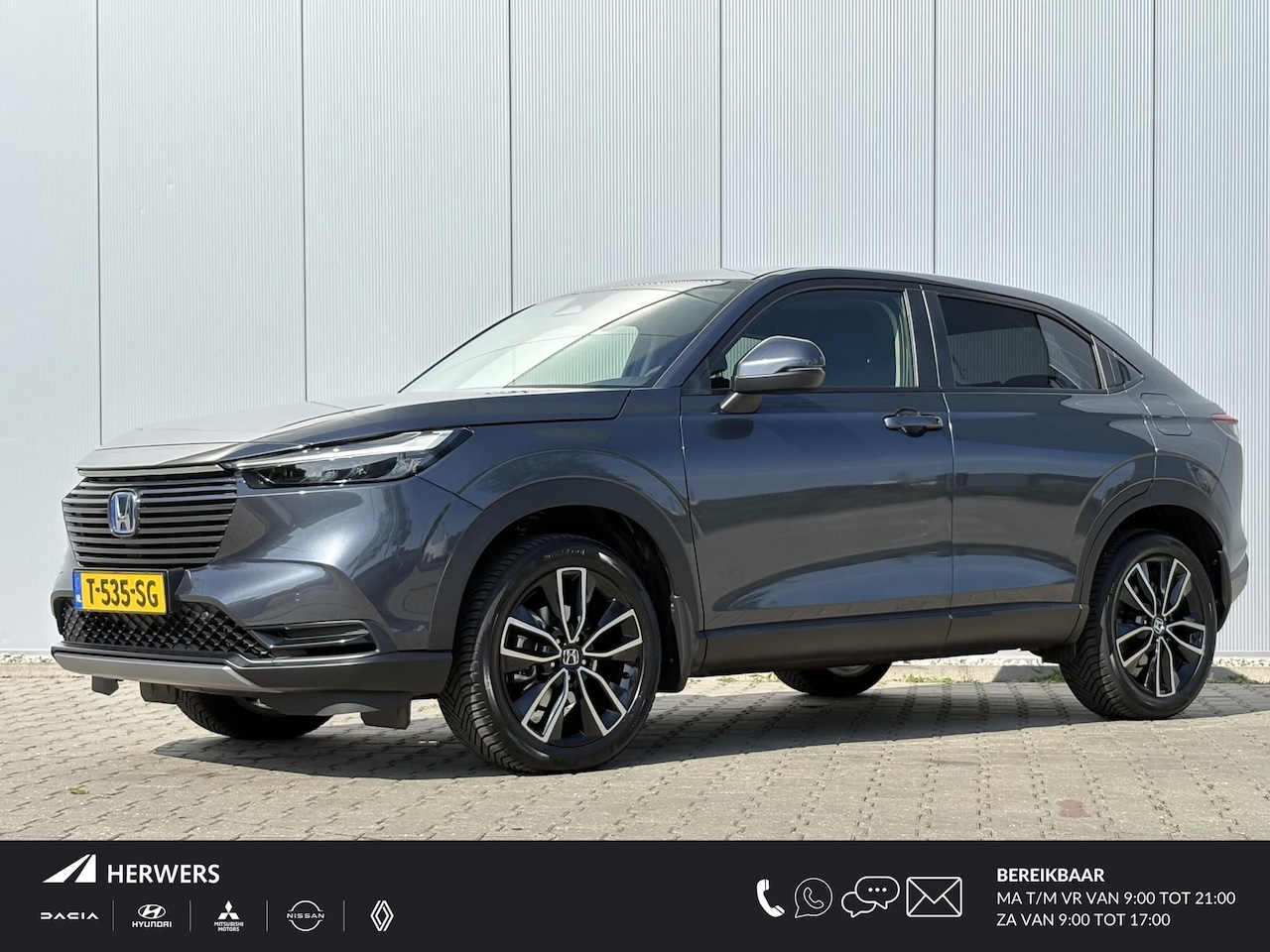 Honda HR-V - 1.5 e:HEV Elegance / Airco / Stoelverwarming / Cruise control / Navigatie / - AutoWereld.nl