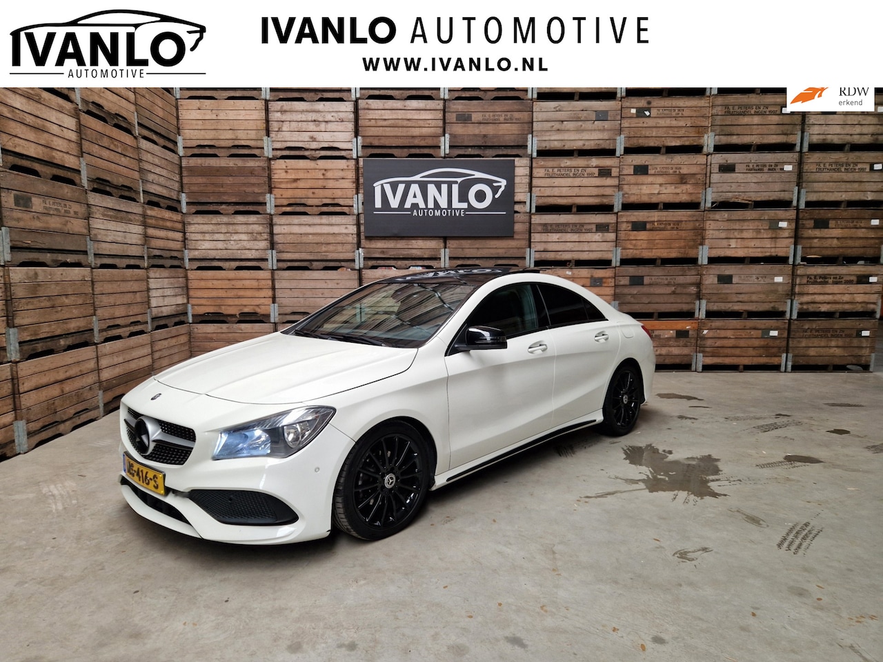 Mercedes-Benz CLA-Klasse - 180 Blue Efficiency Business AMG Panoramadak Clima Cruise 18"LM - AutoWereld.nl