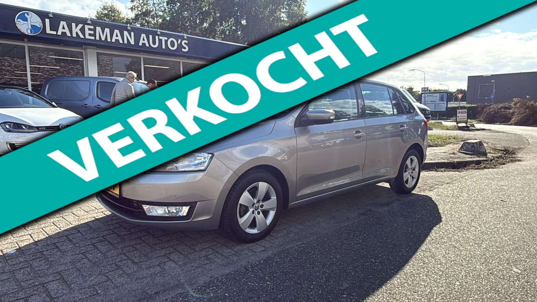Skoda Rapid Spaceback - 1.2 TSI Greentech JOY Greyline AUTOMAAT Huurkoop Inruil APK Garantie - AutoWereld.nl