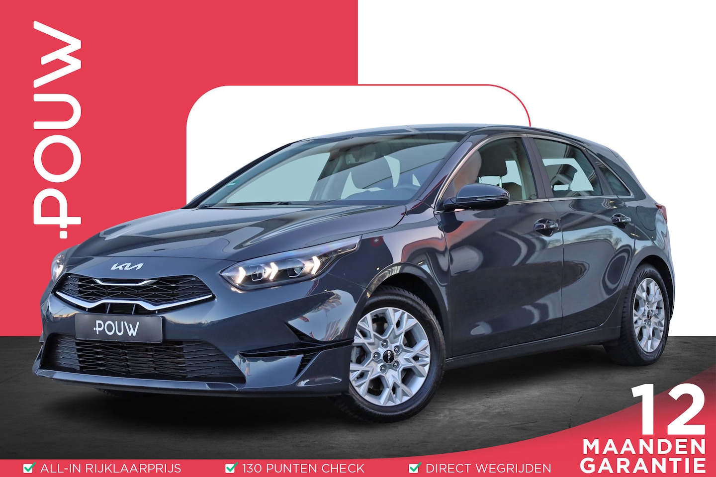 Kia Cee'd - Ceed 1.0 T-GDi 120pk DynamicLine | Achteruitrijcamera | Navigatie | Adaptieve Cruise Contr - AutoWereld.nl