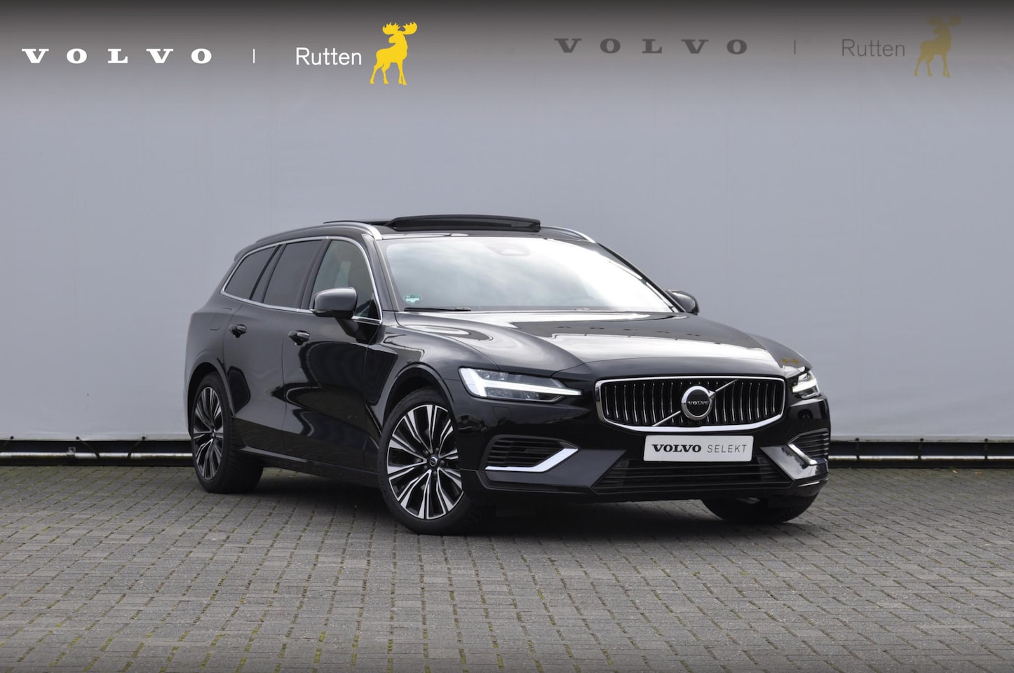 Volvo V60 - T6 350pk Autmomaat Recharge AWD Plus Bright Pilot assist / Adaptive cruise control / Elekt - AutoWereld.nl