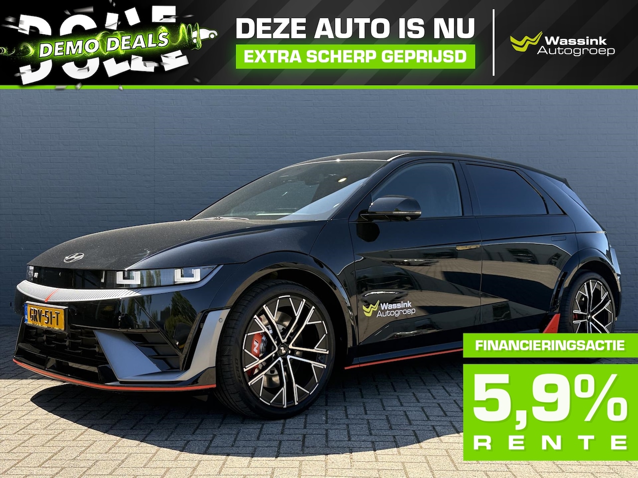 Hyundai IONIQ 5 - DEMO DEAL | N 84 kWh 650pk AWD | 21 inch | Bose | N Active Sound | N Kuipstoelen - AutoWereld.nl