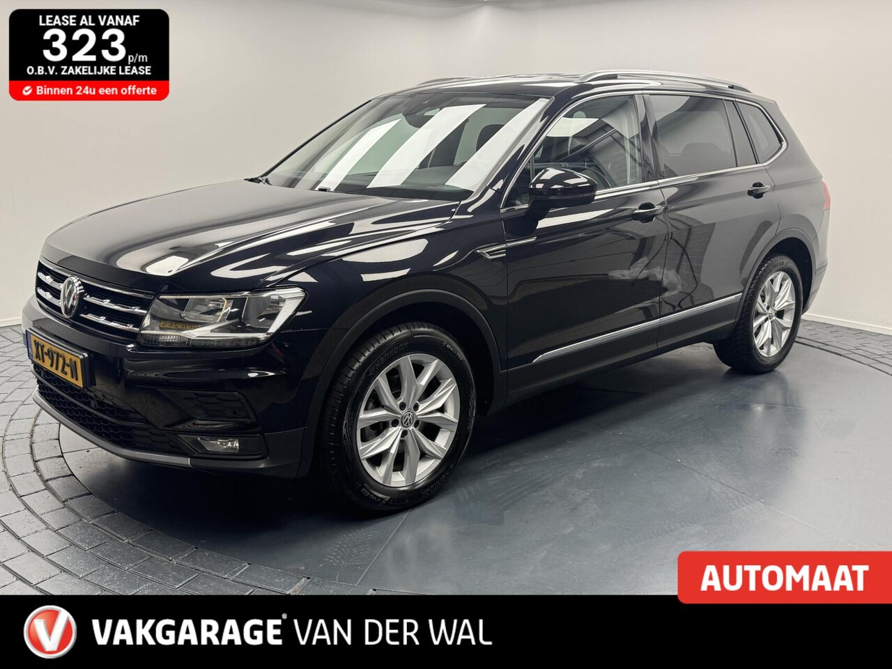 Volkswagen Tiguan Allspace - 1.5 TSi Automaat-Trekhaak Wegdraaibaar-Navigatie-Adapt.Cr.Contr-Clima-Carplay-Parkeersenso - AutoWereld.nl