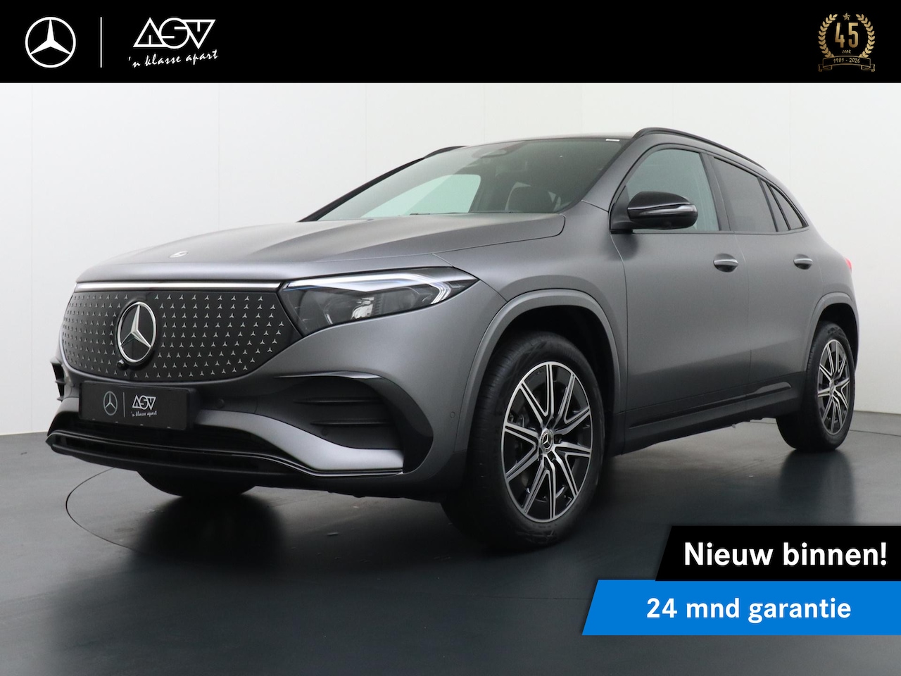 Mercedes-Benz EQA - 250+ AMG Line 71 kWh Panoramadak, Burmester surround Head-up display, 19 Inch Multispaaks - AutoWereld.nl