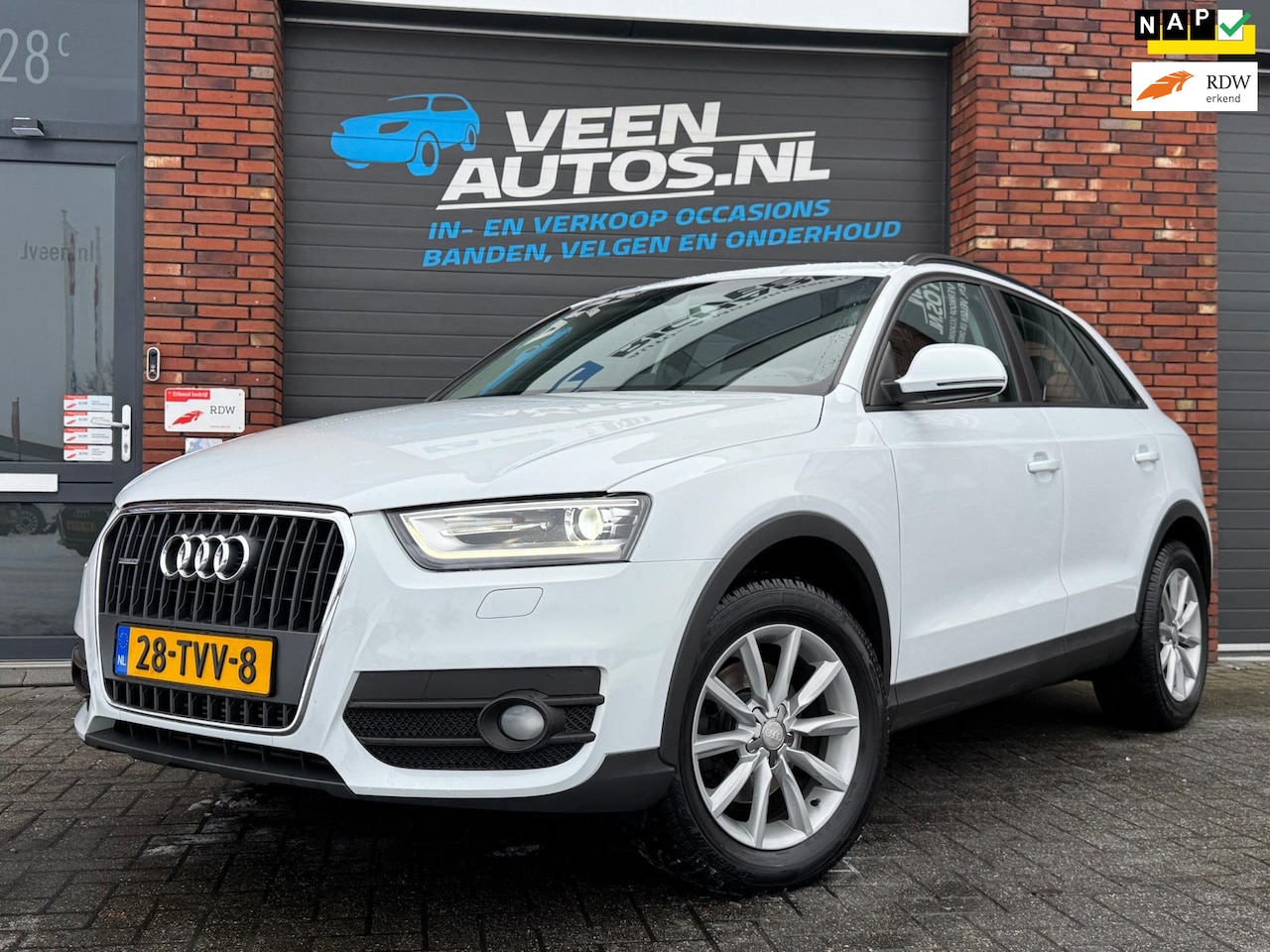 Audi Q3 - 2.0 TFSI quattro Pro Line 1e Eigenaar Parelmoer Wit LED NAP!! - AutoWereld.nl