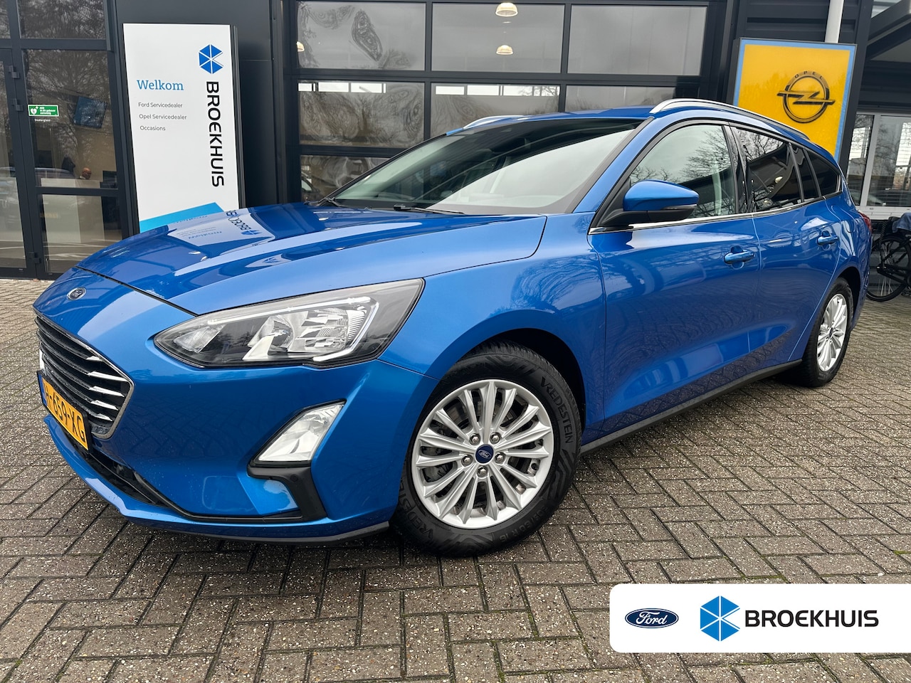 Ford Focus Wagon - 1.0 125PK Titanium Business | NAVIGATIE| PARKEERSENSOREN V+A| CRUISE CONTROL| KEYLESS ENTR - AutoWereld.nl