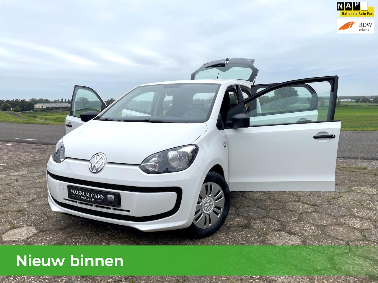 Volkswagen Up! - 1.0 5D NAP Airco, Elek.ramen... - AutoWereld.nl