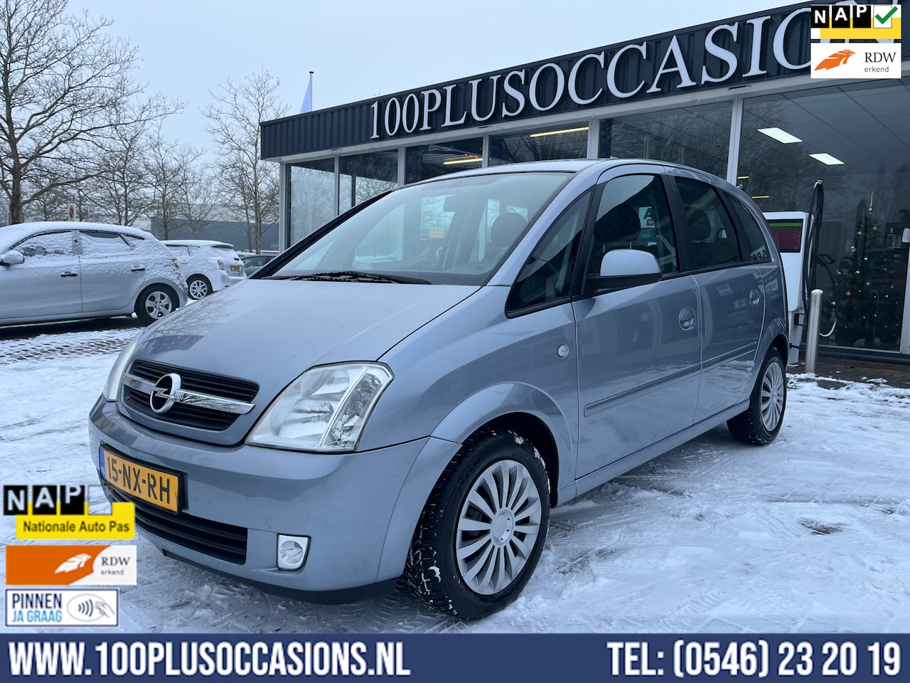 Opel Meriva - 1.6 Cosmo | lage km | NAP | Praktische auto - AutoWereld.nl