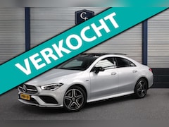 Mercedes-Benz CLA-Klasse - 250 e AMG LED/SFEER/PANO/HALF LEER+ALCANTARA+S.VERWARMING+MEMORY/LMV/CAM/LINE/ACC/ECC/12 M