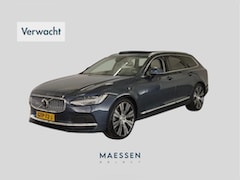 Volvo V90 - 2.0 T8 Plug-in hybrid AWD Ultimate Bright Trekhaak - Panorama - Massage - Luchtvering - Ha