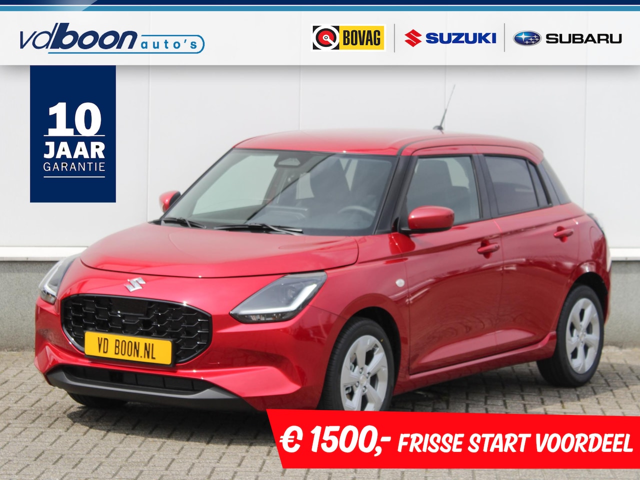 Suzuki Swift - 1.2 Select Smart Hybrid | € 1500,- FRISSE START VOORDEEL! | Alle kleuren leverbaar! - AutoWereld.nl