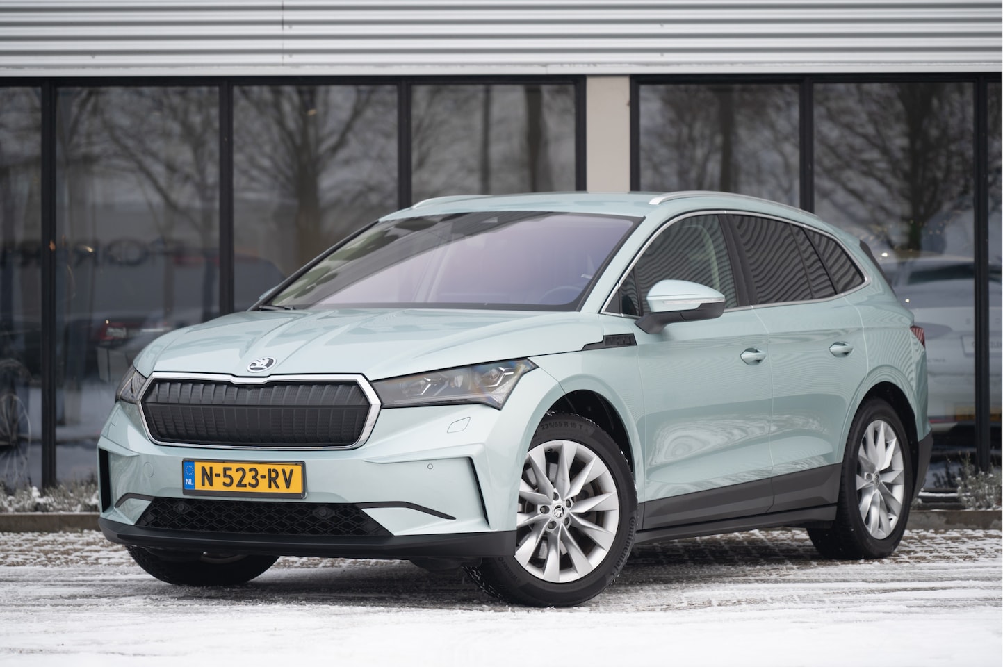 Skoda Enyaq iV - 80 | Trekhaak | Leder | 21" | Matrix LED | Adapt. Cruise - AutoWereld.nl