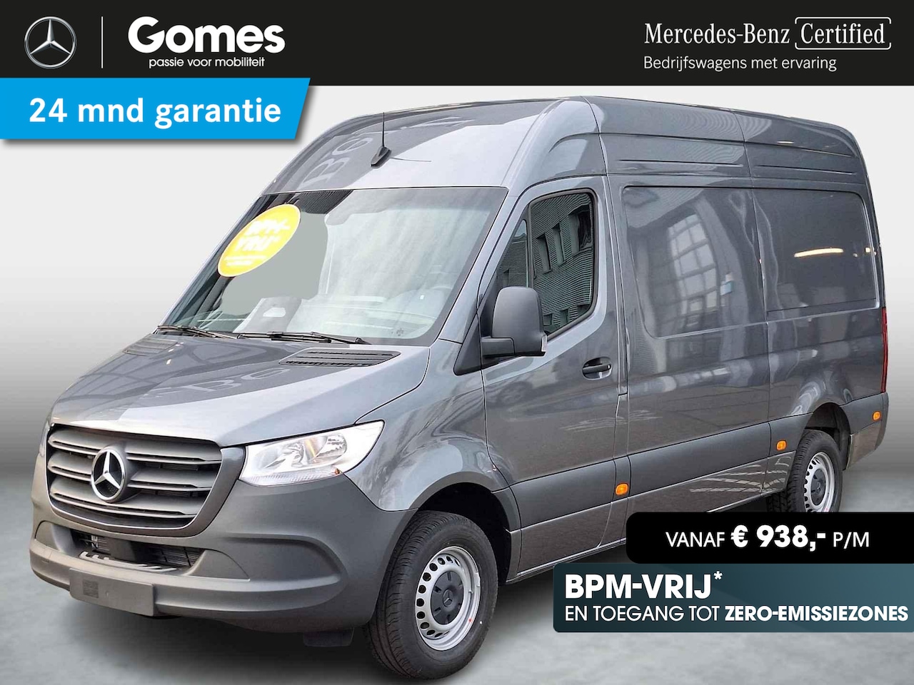Mercedes-Benz Sprinter - 317 1.9 CDI L2 Pro HD | Sprinter BPM-vrij kopen in 2025 - AutoWereld.nl