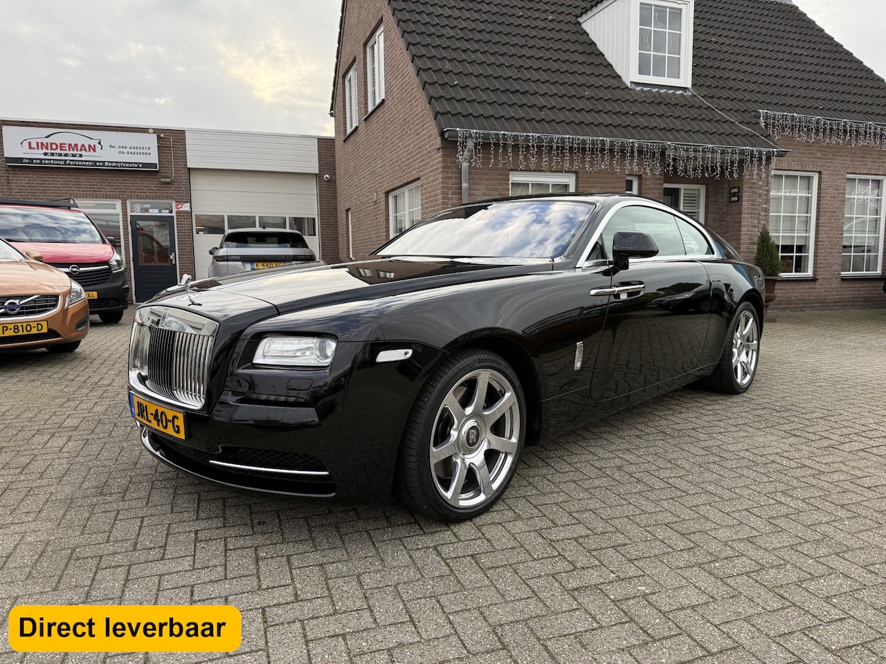 Rolls-Royce Wraith - 6.6 V12 Panoramadak Head-up 360 Camera 21" - AutoWereld.nl