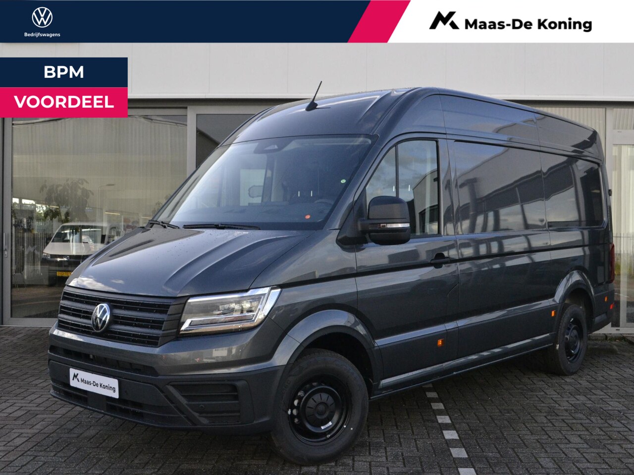 Volkswagen Crafter - Bedrijfswagens 35 Trendline 2.0 TDI 140pk L3H3 · Camera · Trekhaak · Alarm · Tussenschot · - AutoWereld.nl