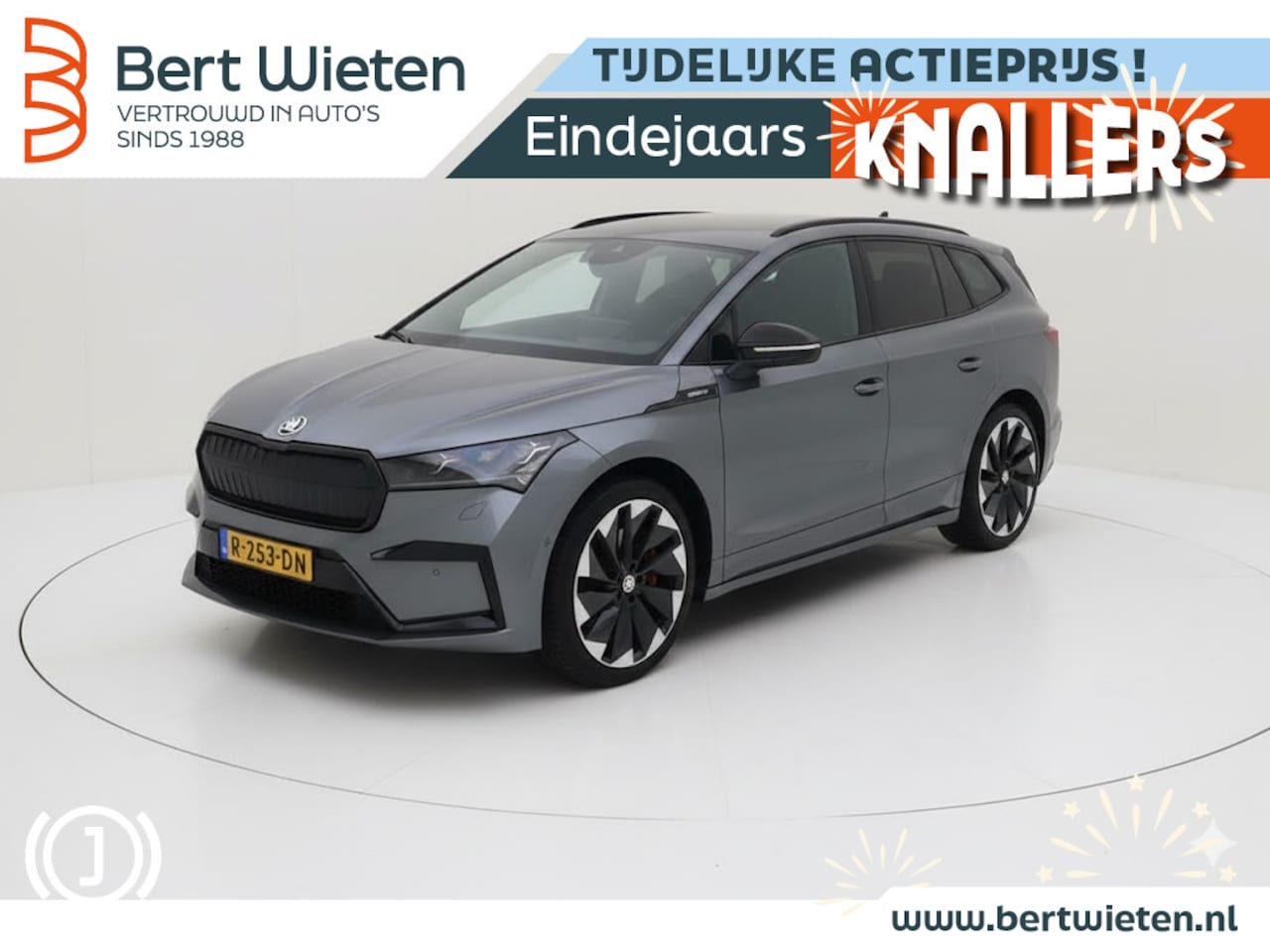 Skoda Enyaq iV - 80 Sportline 91% SOH | Trekhaak | Camera | Stoelverwarming - AutoWereld.nl