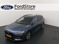 Ford Focus Wagon - EcoBoost 125pk Hybrid ST Line | All-Seasons | 100% Dealer onderhouden | LED | Clima | Crui
