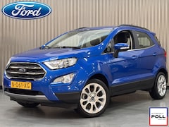Ford EcoSport - 125pk Titanium Climat Cruise Half Leer Apple Carplay Parkeersensor Reservewiel Dealeronder