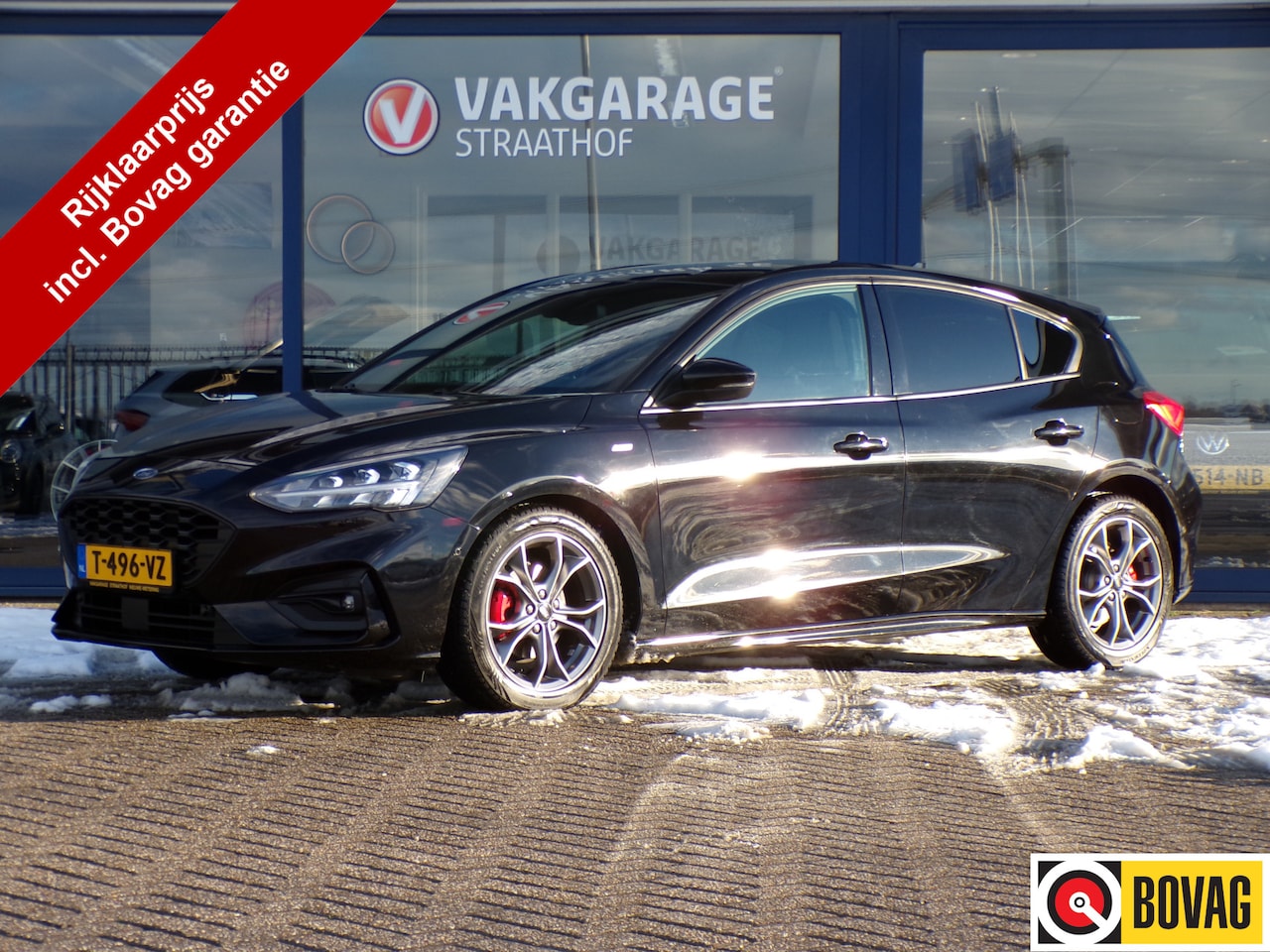 Ford Focus - 1.0 Titanium ST-Line, Automaat / Winter Pack / Carplay + Android Auto / LED / Camera + Sen - AutoWereld.nl