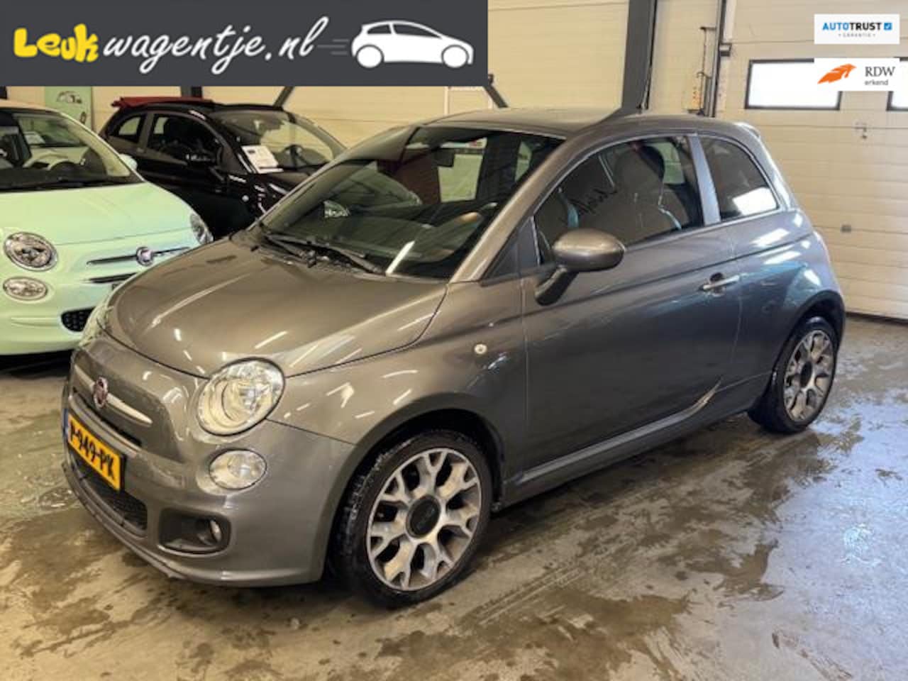 Fiat 500 - 1.2 500S *sportinterieur *16 inch *parkeersensoren - AutoWereld.nl