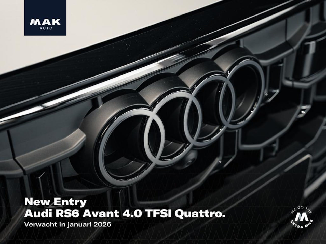 Audi RS6 - Avant 4.0 TFSI Quattro, Akrapovič, Dynamic+, pano, 4W-best., HUD, Laser, B&O, 22'', dealer - AutoWereld.nl