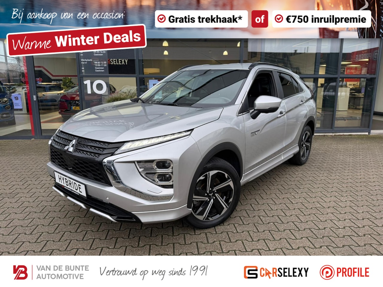 Mitsubishi Eclipse Cross - 2.4 PHEV Black Edition *Winter Pack* - AutoWereld.nl