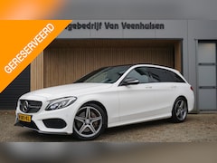 Mercedes-Benz C-klasse Estate - 250 211pk AMG-line Pano.Dak Led Leder *Black Optik* Standkachel Keyless Burmester 360 View