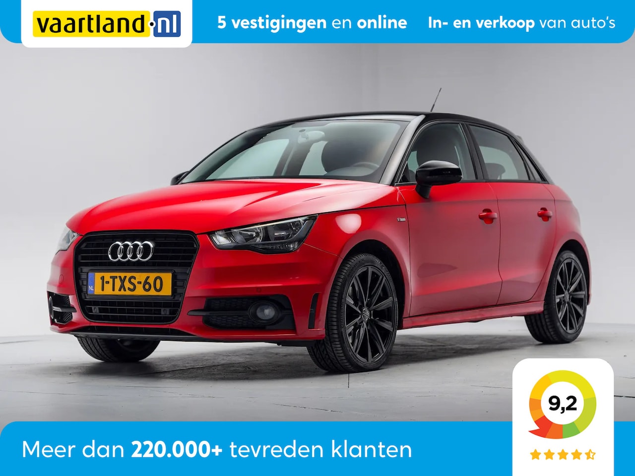 Audi A1 - 1.4 TFSI CoD Admired S-line Two-tone Aut. [ Navi Cruise Control PDC ] - AutoWereld.nl