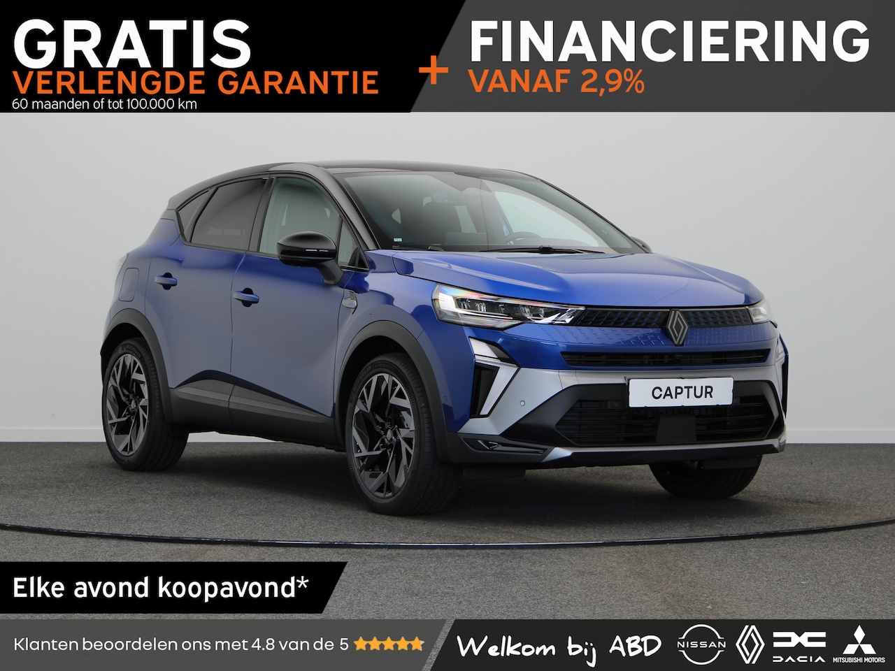 Renault Captur - esprit Alpine Full hybrid | Achteruitrijcamera | Adaptive Cruise Control | Elektronisch ge - AutoWereld.nl