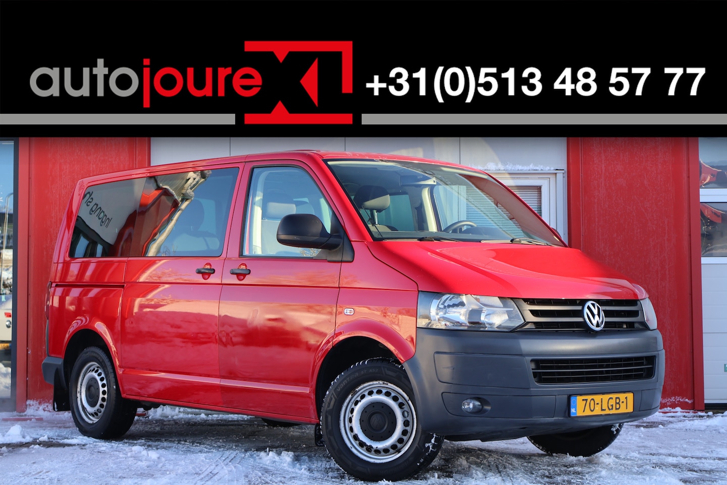 Volkswagen Transporter Kombi - 2.0 TDI L1H1 Highline Automaat | Origineel NL | Incl. BTW |8-Persoons | Airco | Trekhaak | - AutoWereld.nl