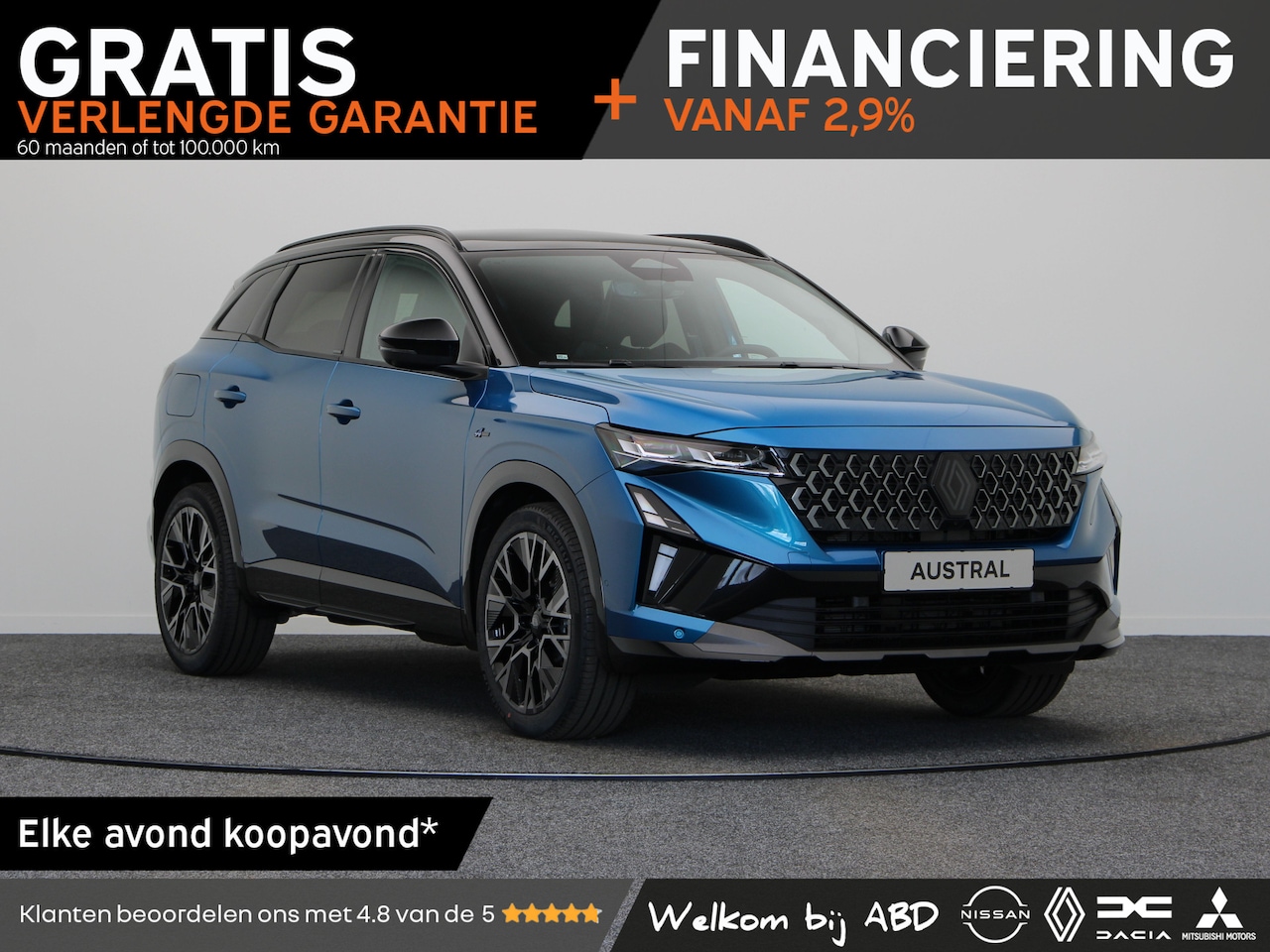 Renault Austral - Iconic esprit Alpine Hybrid 200 | Achteruitrijcamera | Blind Spot Warning | Elektrisch ver - AutoWereld.nl