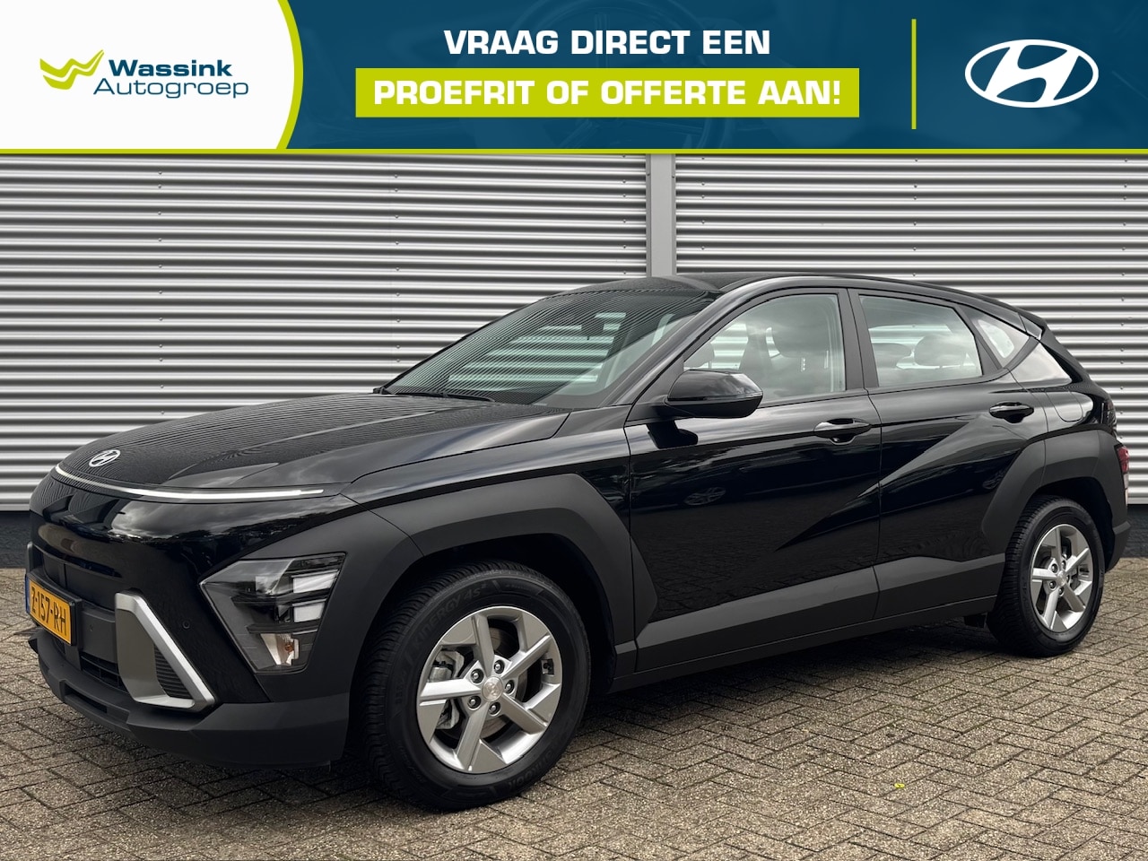 Hyundai Kona - 1.6 GDI HEV 141pk DCT Comfort | Navigatie | Climate Control | Adaptive Cruise Control | - AutoWereld.nl